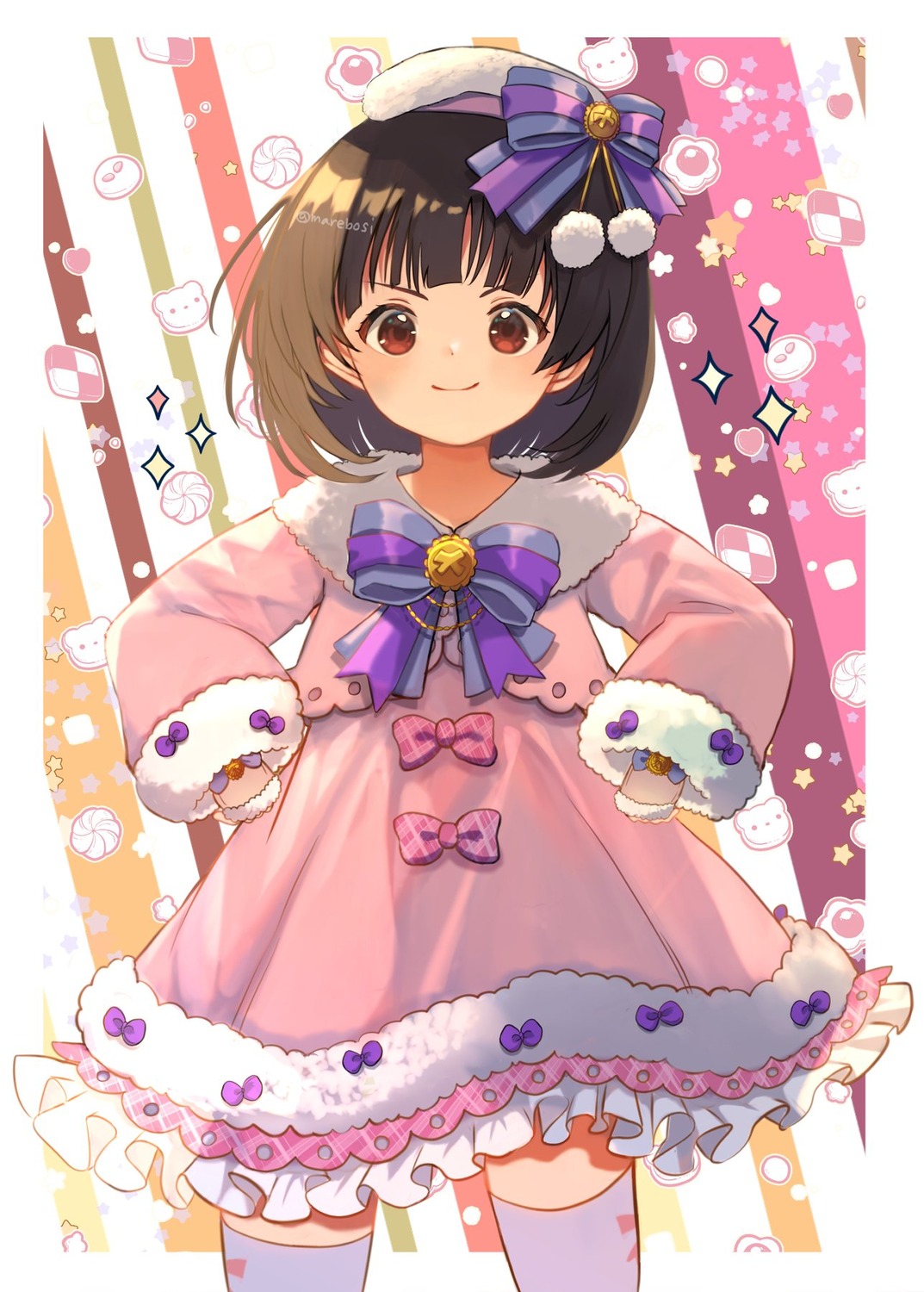 marekamico, nakatani_iku, the_idolm@ster, the_idolm@ster_million_live!, thighhighs