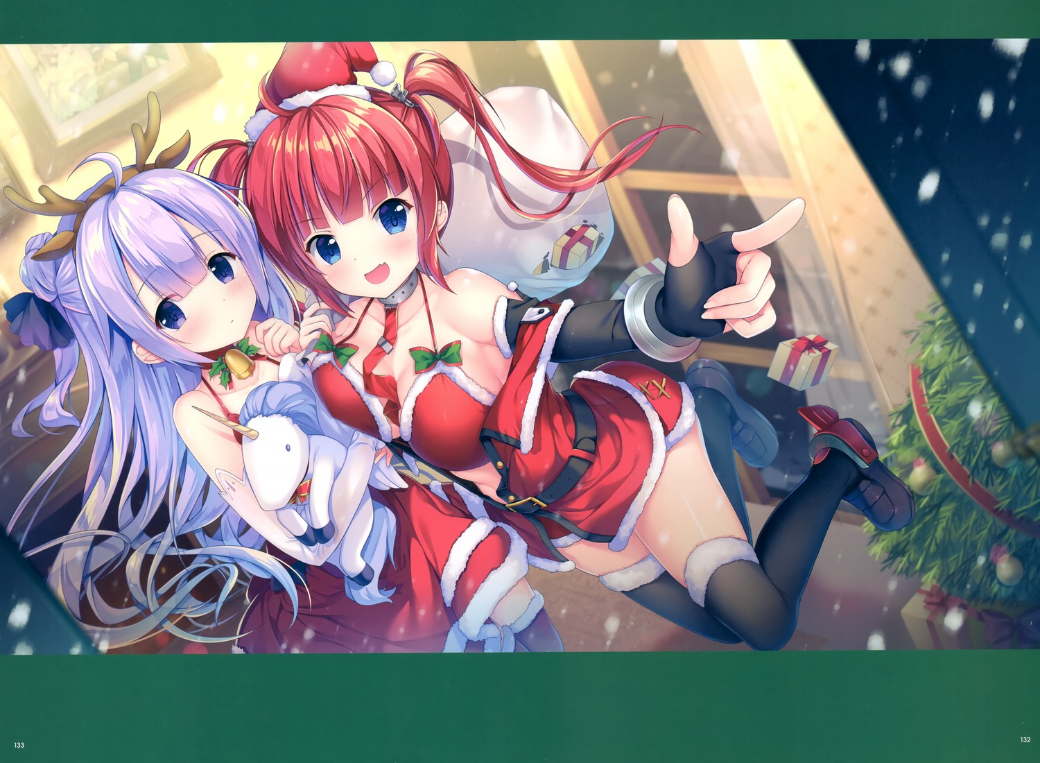 azur_lane, san_diego_(azur_lane), twinbox, unicorn_(azur_lane)