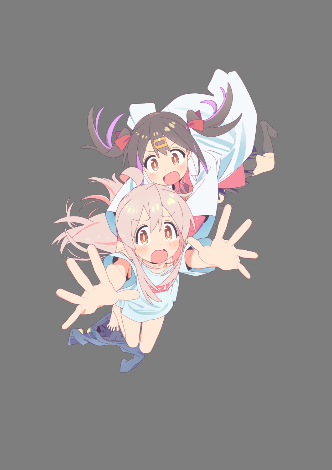 genderswap, imamura_ryou, onii-chan_wa_oshimai!, oyama_mahiro, oyama_mihari, transparent_png