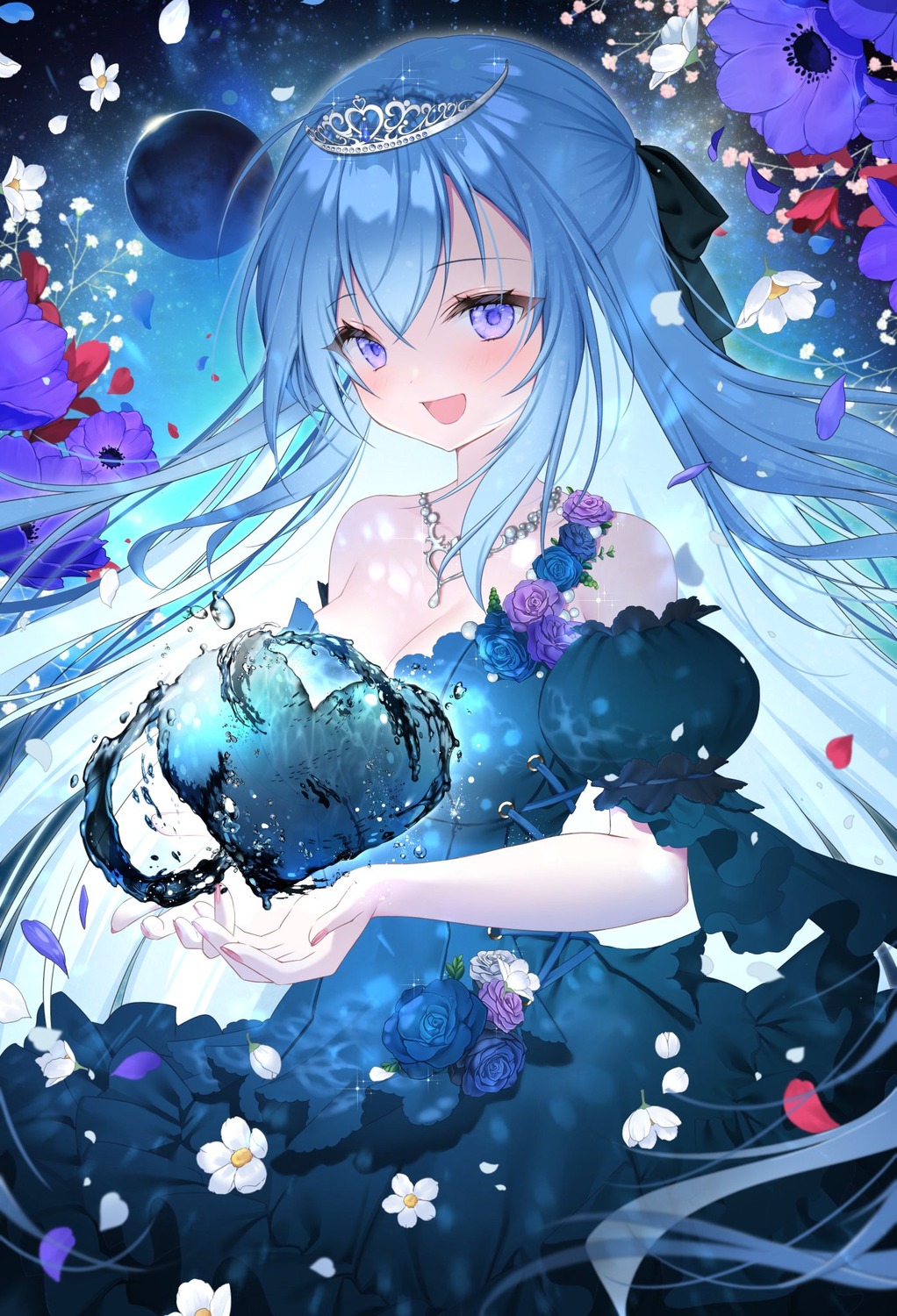 dress, emori_miku, emori_miku_project, yoruhoshi_owl