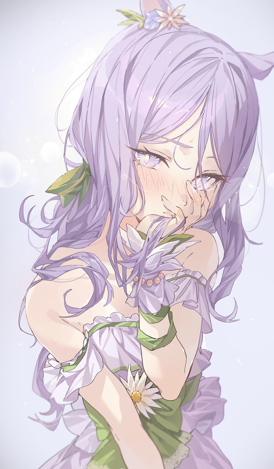animal_ears, hxxg, mejiro_mcqueen_(umamusume), no_bra, uma_musume_pretty_derby