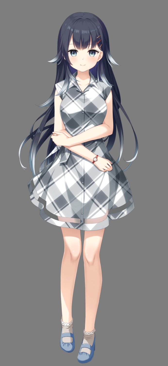cube, dress, heels, kurasawa_moko, same_to_ikiru_nanokakan, see_through, transparent_png, yoshikiri_tooka