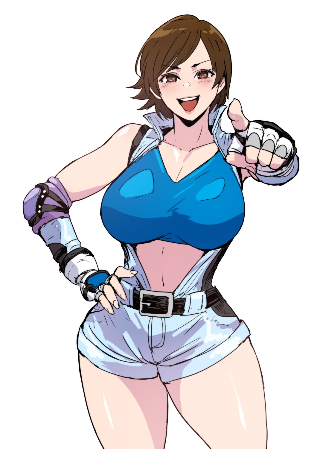cirenk, cleavage, kazama_asuka, tekken