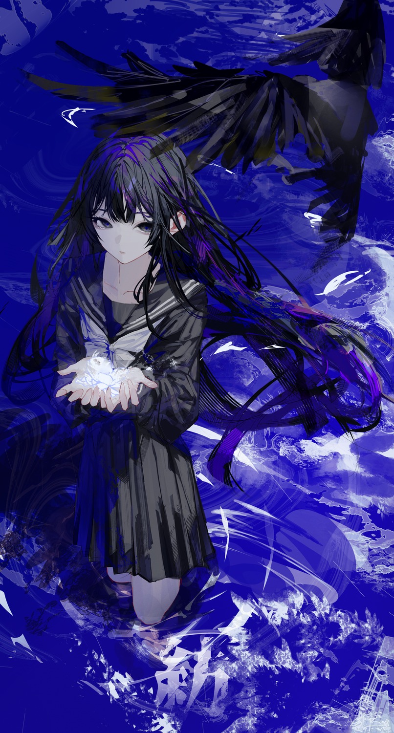 seifuku, suimin_(sui_0y0), wet