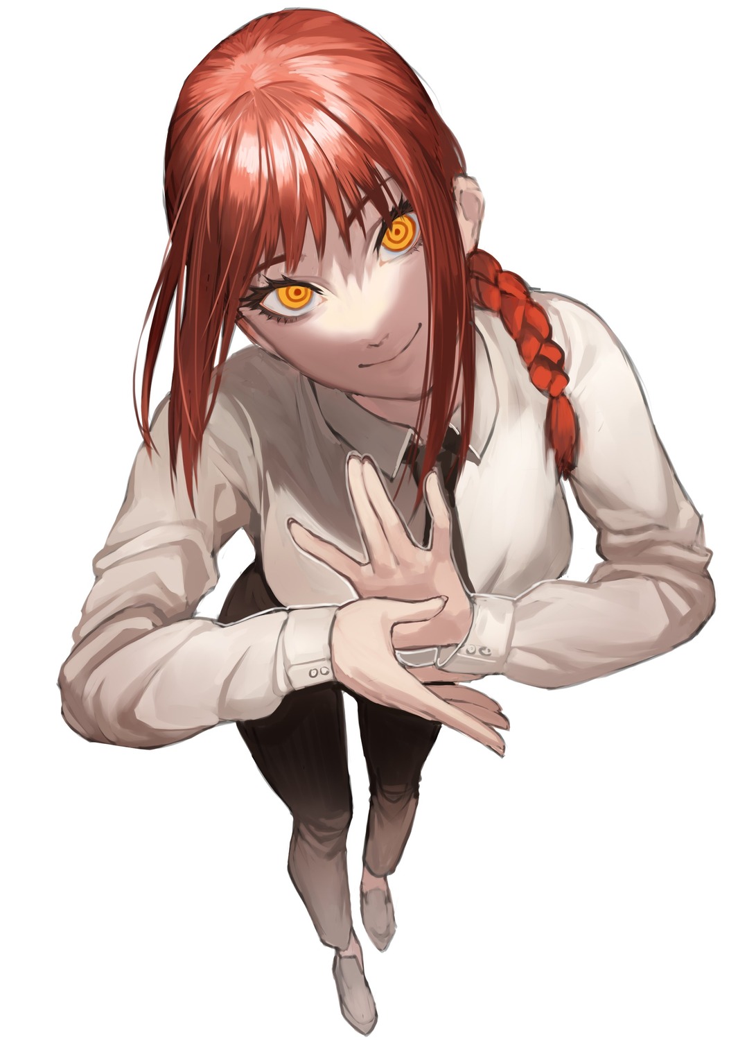 chainsaw_man, dress_shirt, hanny_(uirusu_chan), makima_(chainsaw_man)