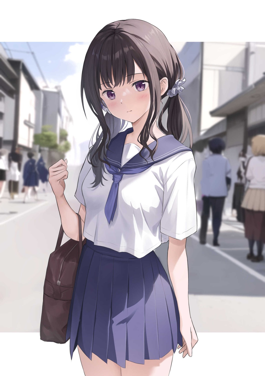 inoue_takina, lycoris_recoil, mr.egg, seifuku
