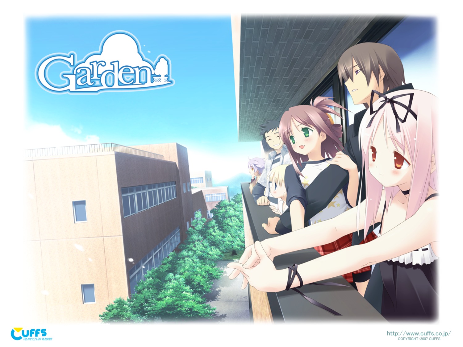 cuffs, garden, gayarou, himemiya_ruri, hoshino_erika, kusakabe_toshiya, sakagami_jin, shimazu_junichi