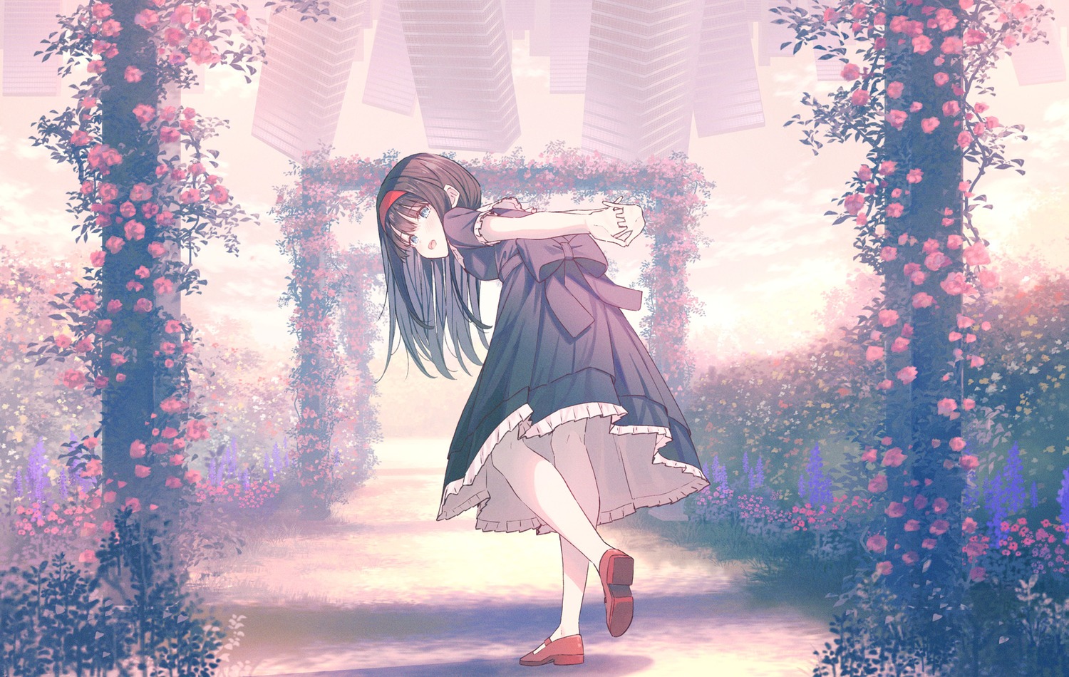 dress, komizuki