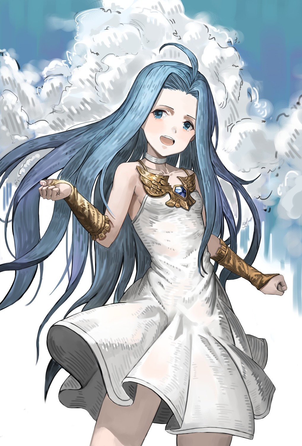 chobbb, dress, granblue_fantasy, lyria_(granblue_fantasy)
