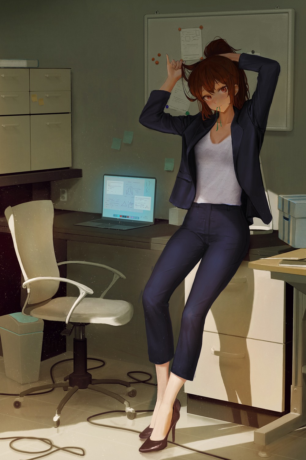business_suit, cool4noodle, heels