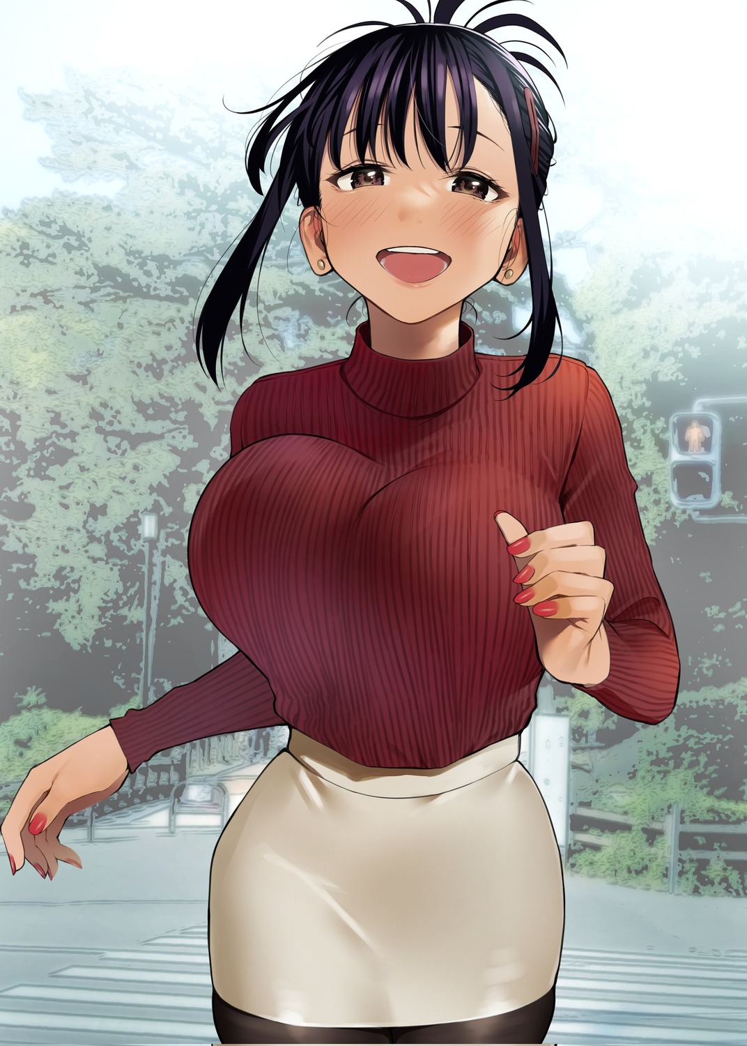 igarashi_kyouhei, pantyhose, sweater