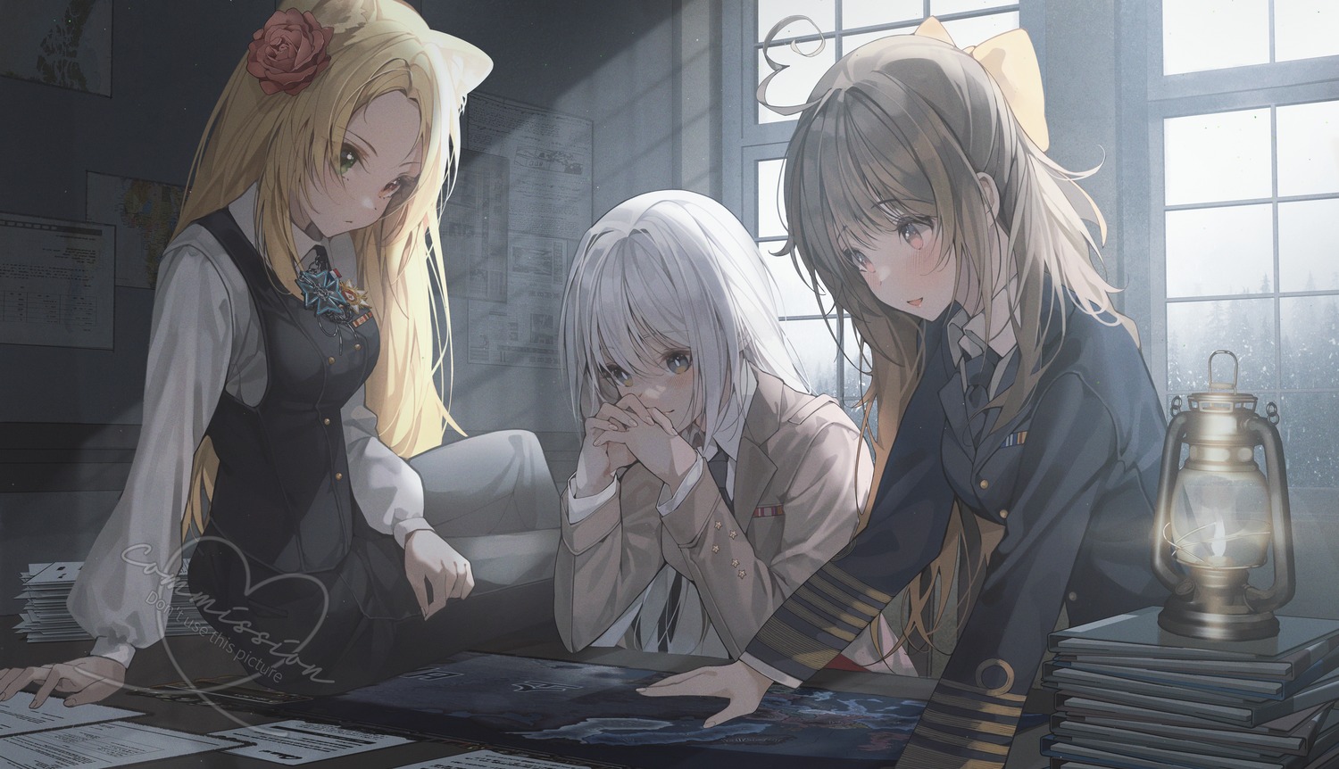 animal_ears, patch_oxxo, uniform