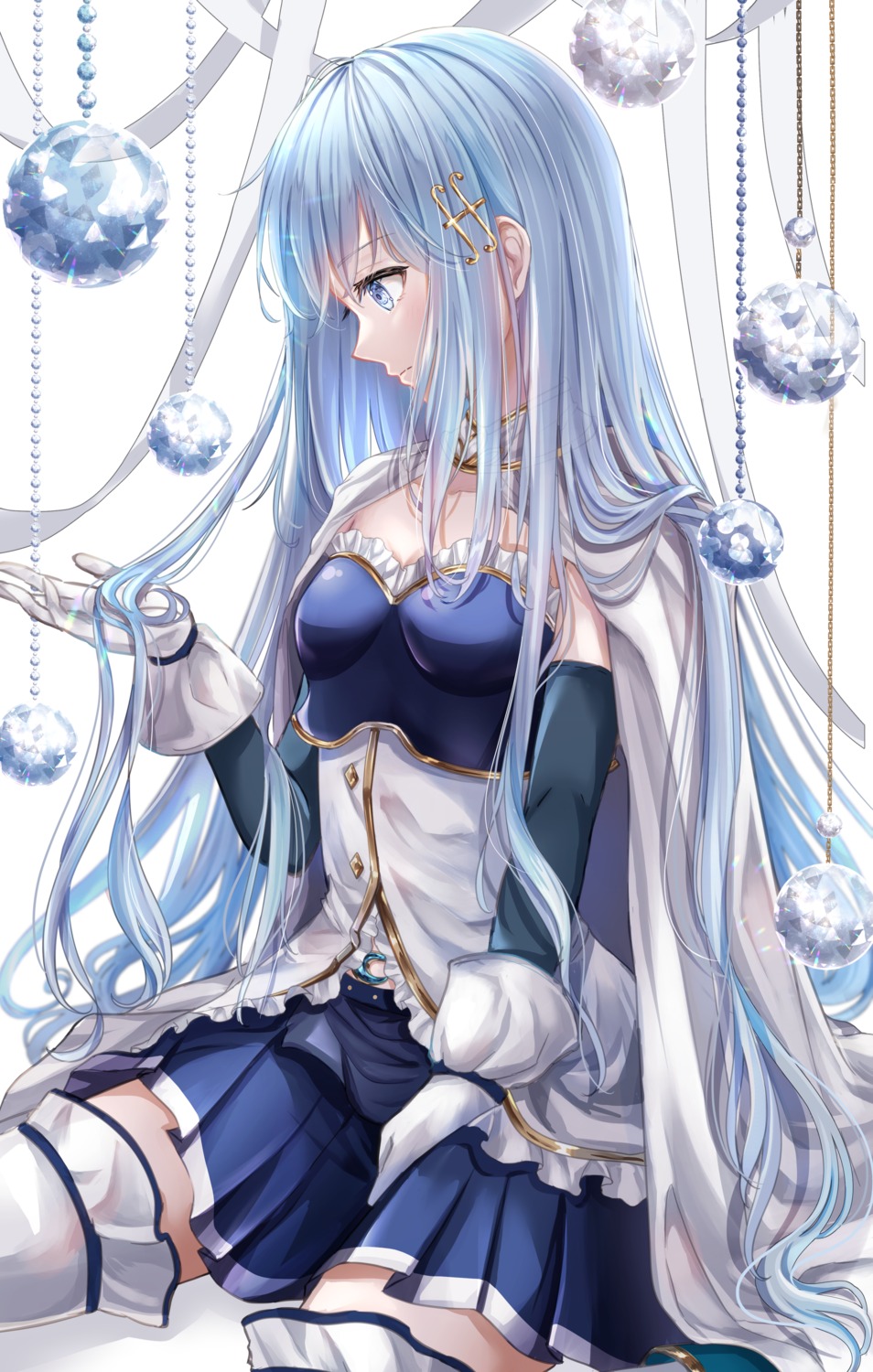 kiwi_ukiuki, mahou_shoujo_madoka_magica, miki_sayaka, thighhighs