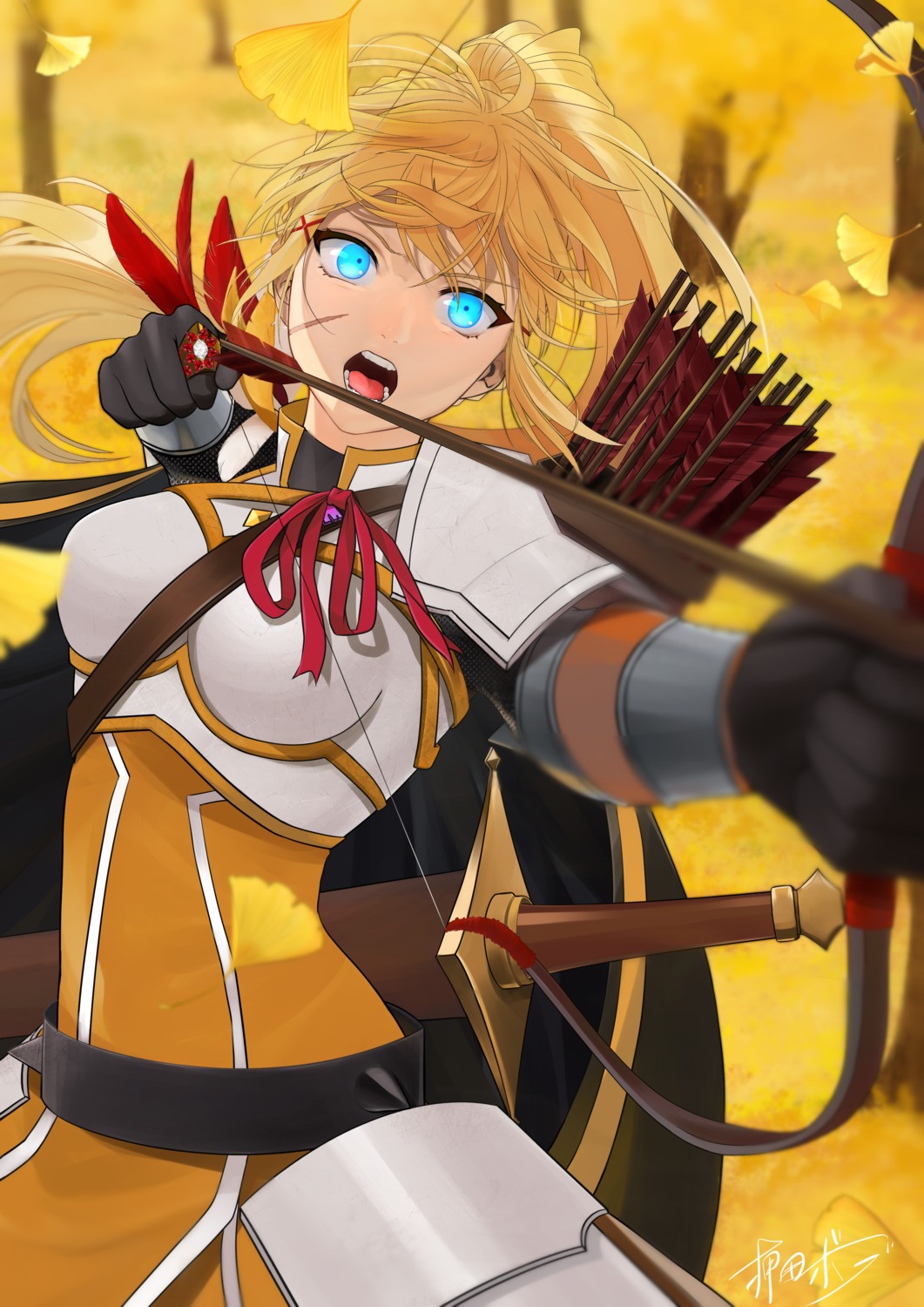 armor, dustiness_ford_raratina, kono_subarashii_sekai_ni_shukufuku_wo!, oshida_bob, sword, weapon