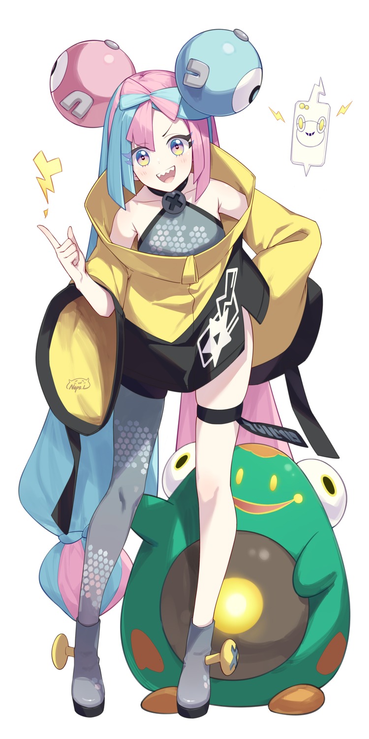 belibolt, garter, nanjamo, neps-l, pokemon, pokemon_sv, thighhighs