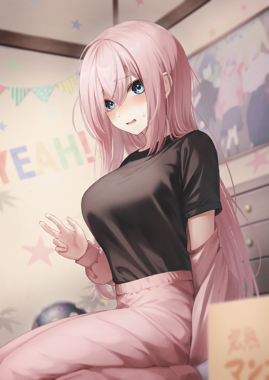 bocchi_the_rock!, gotou_hitori, gym_uniform, marinesnow