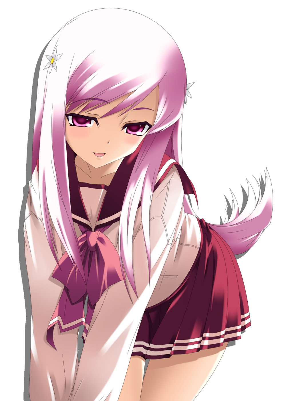 aoshakushi, lucy_maria_misora, seifuku, to_heart_(series), to_heart_2