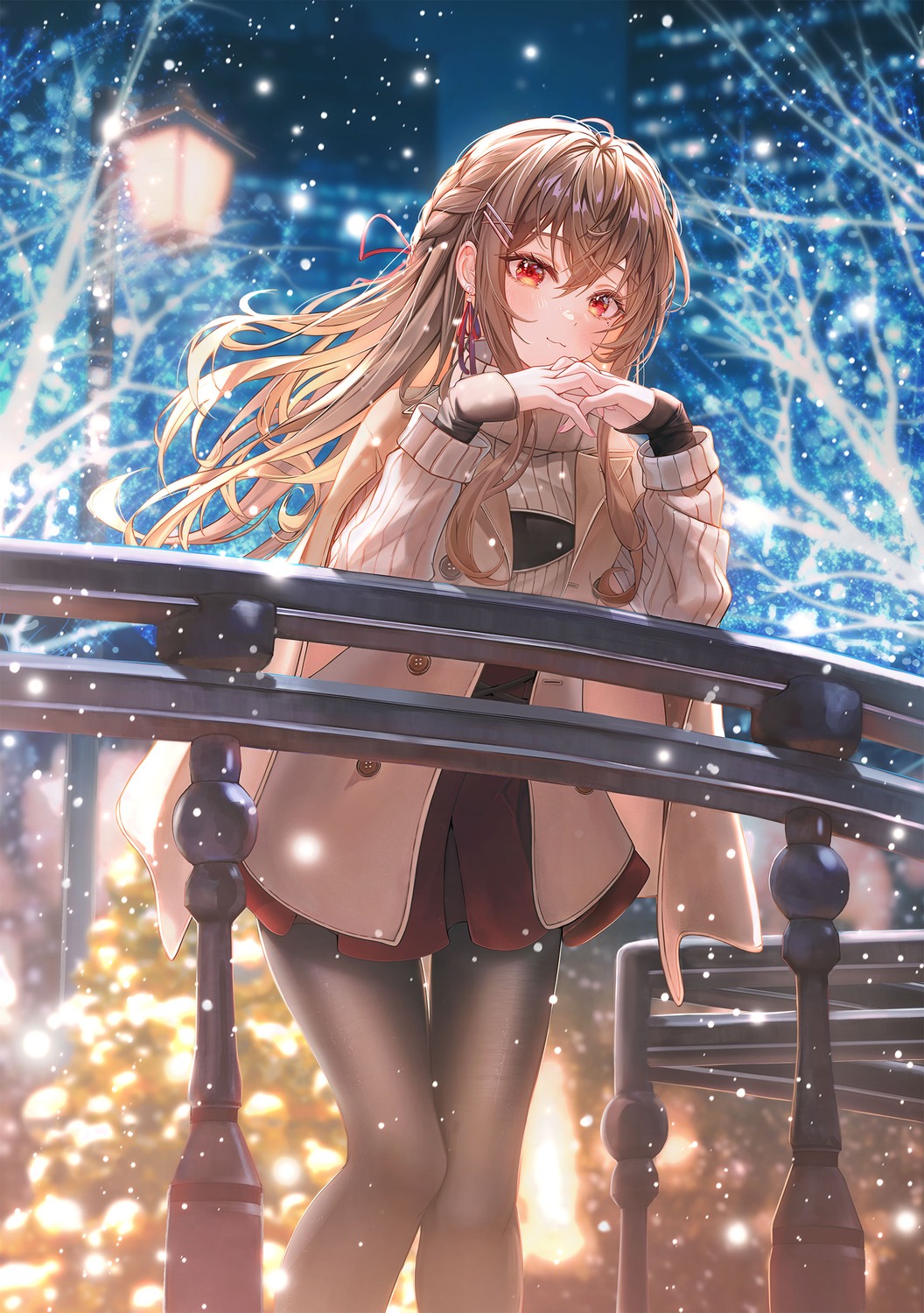 christmas, funii, pantyhose, sweater
