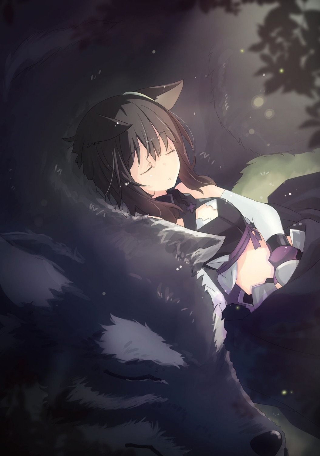 animal_ears, armor, fran_(tenken), nekomimi, ruroo, tensei_shitara_ken_deshita