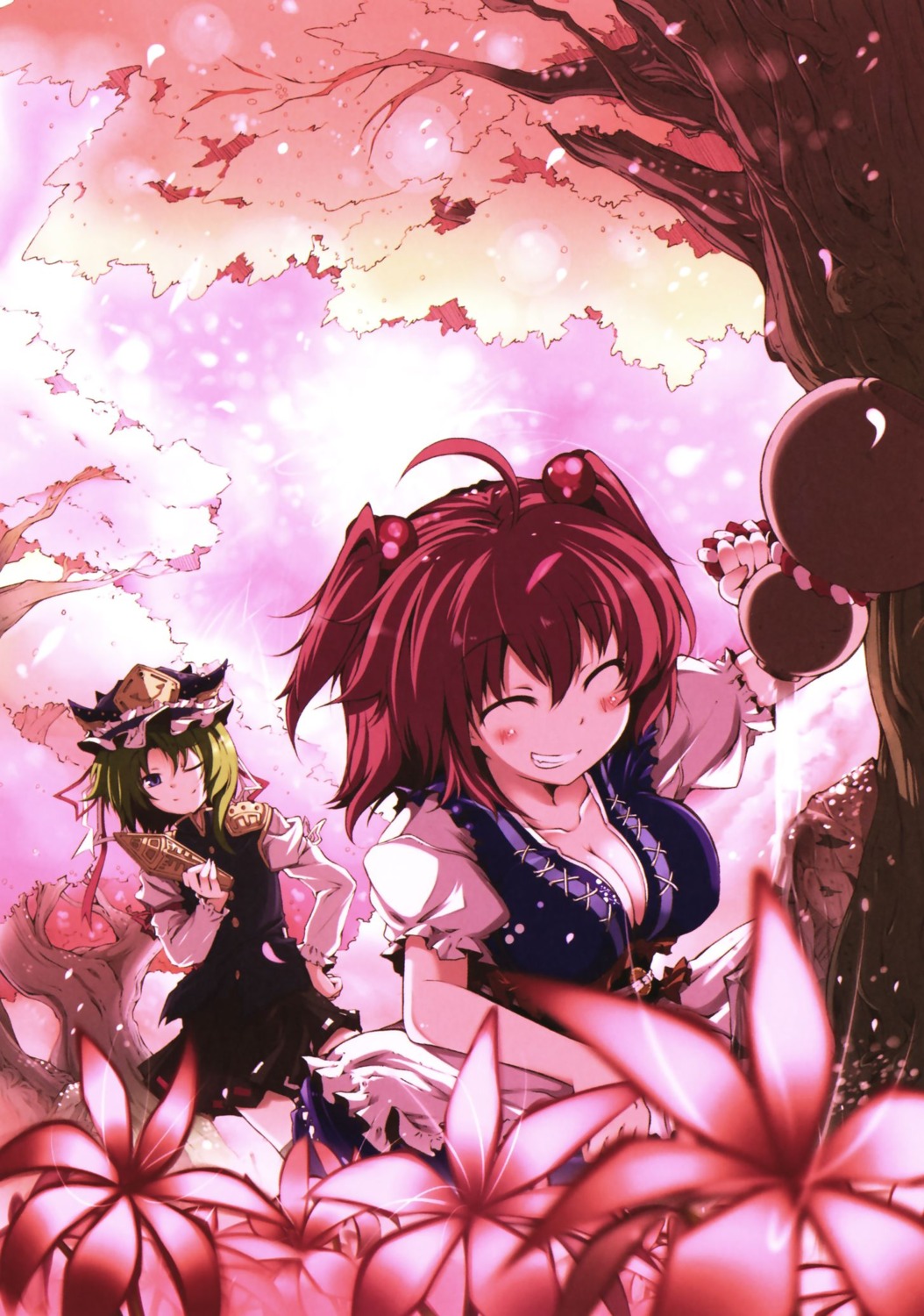 onozuka_komachi, rondo, shikieiki_yamaxanadu, touhou