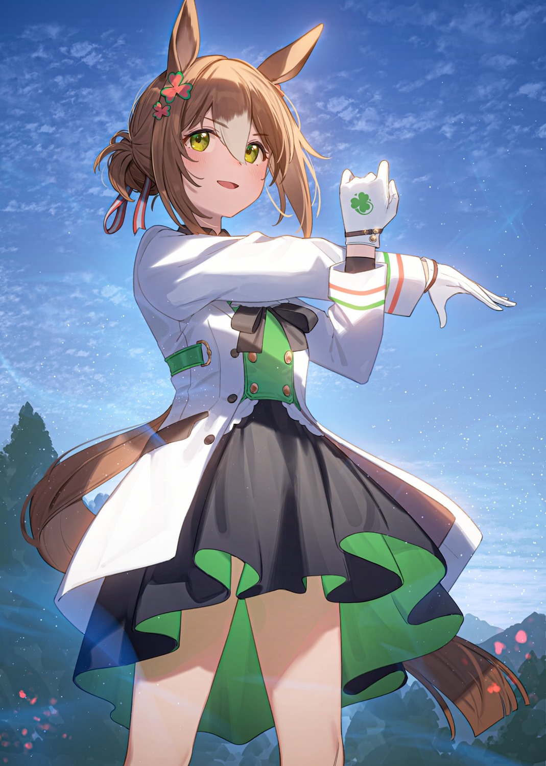 animal_ears, fine_motion_(umamusume), nyum, tail, uma_musume_pretty_derby, uniform