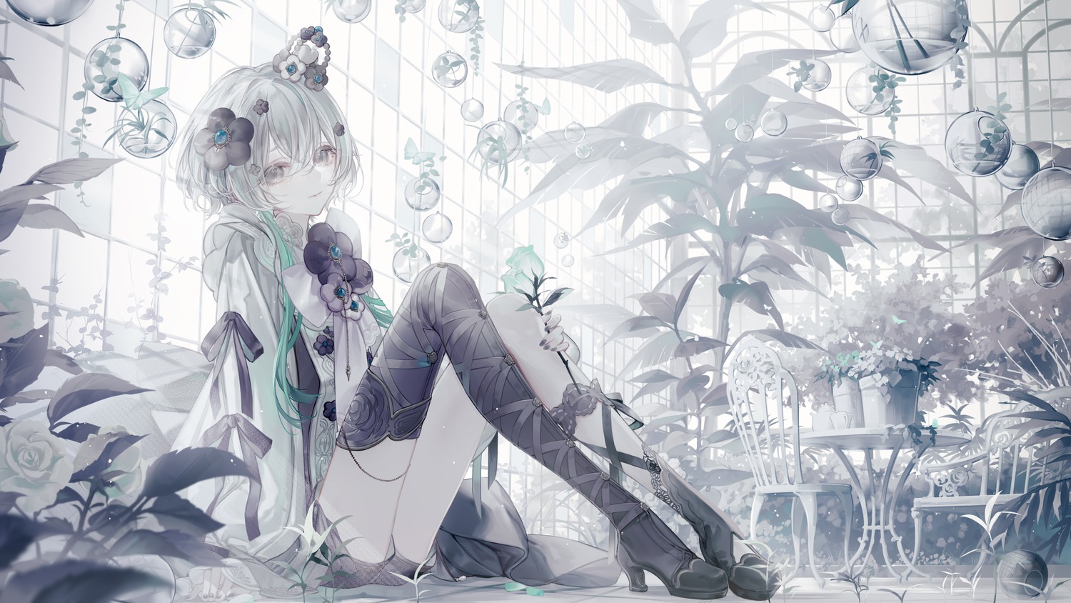 heels, thighhighs, yoggi_(stretchmen)