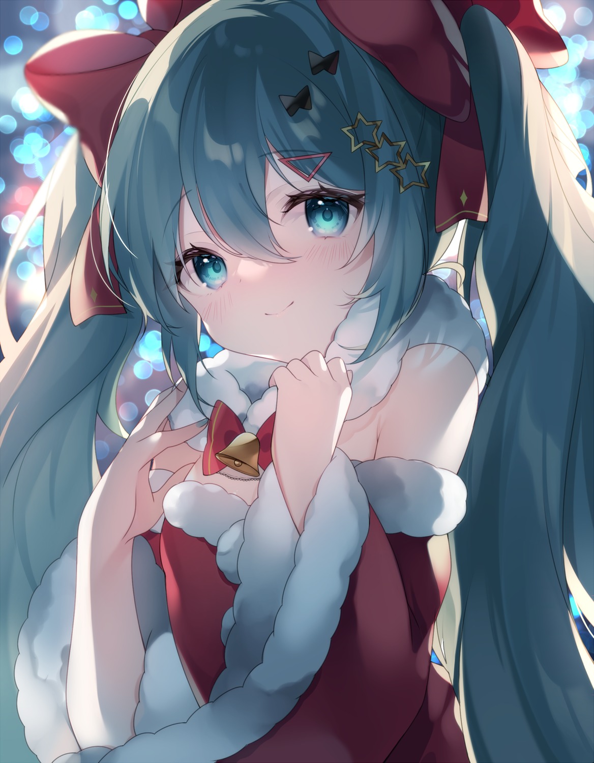 christmas, hatsune_miku, vocaloid, yuni_(irohasuiroiro)