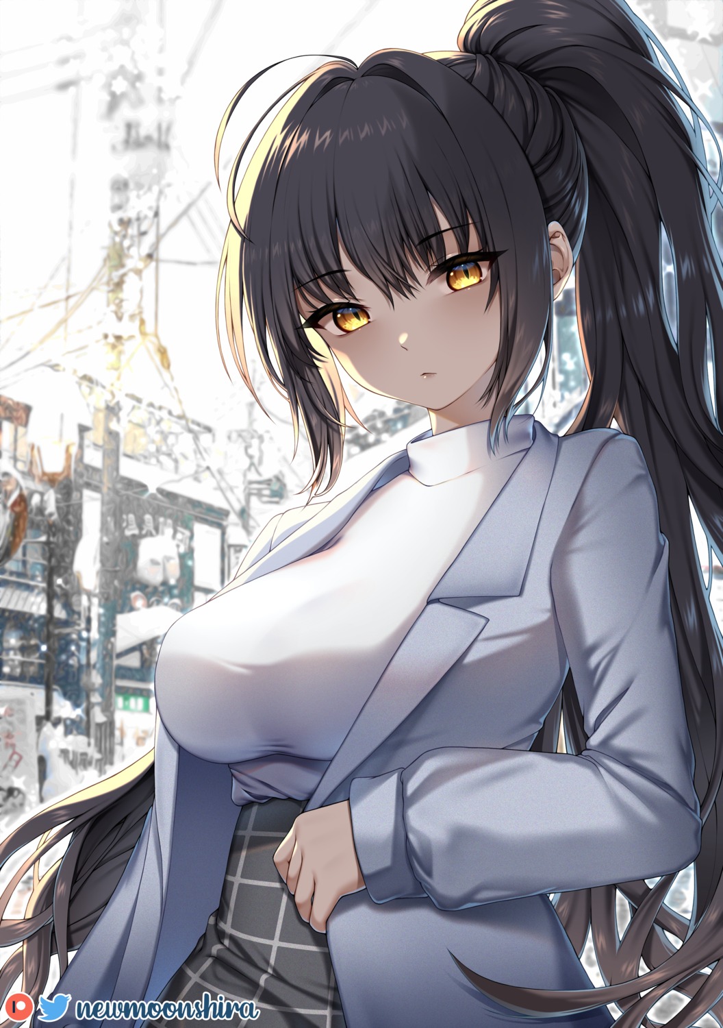 blue_archive, kakudate_karin, newmoonshira