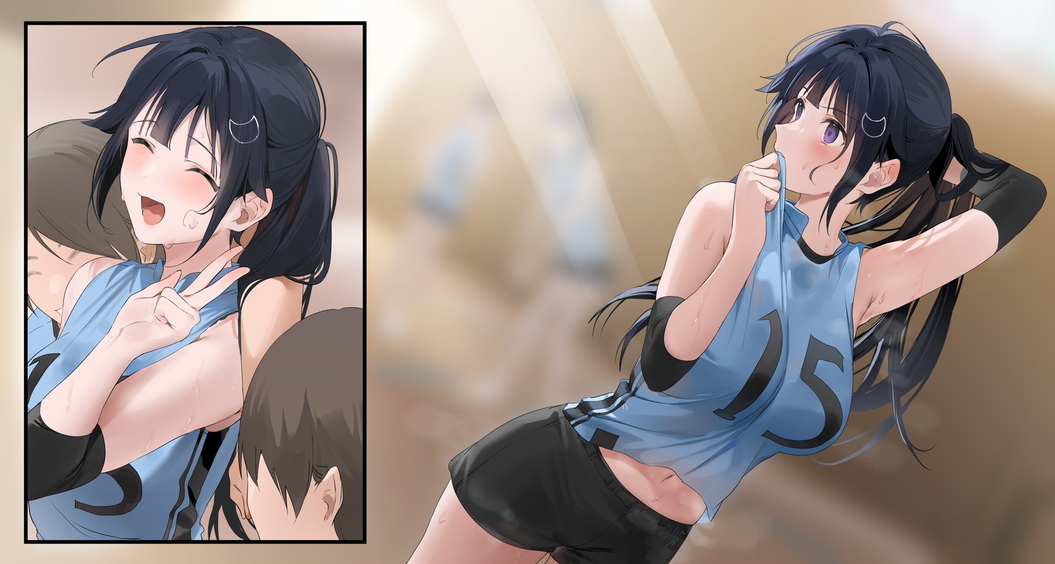 gym_uniform, see_through, watashi_nibanme_no_kanojo_de_ii_kara, wet, wet_clothes, xretakex