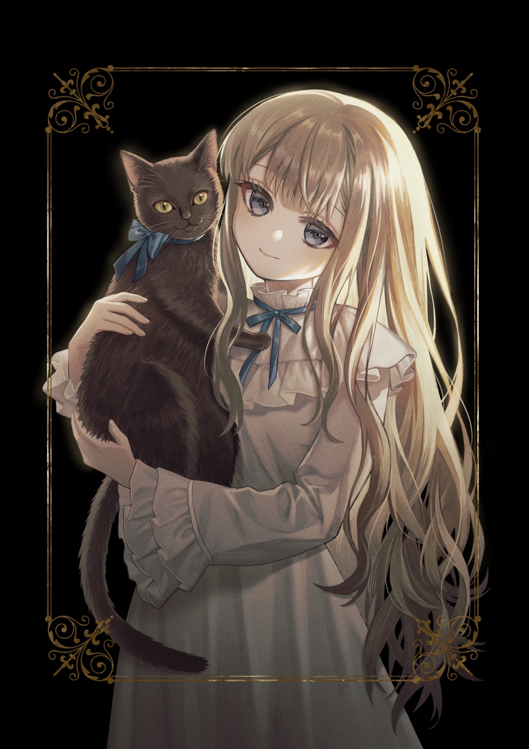 animal_ears, dress, mikemomonga, neko