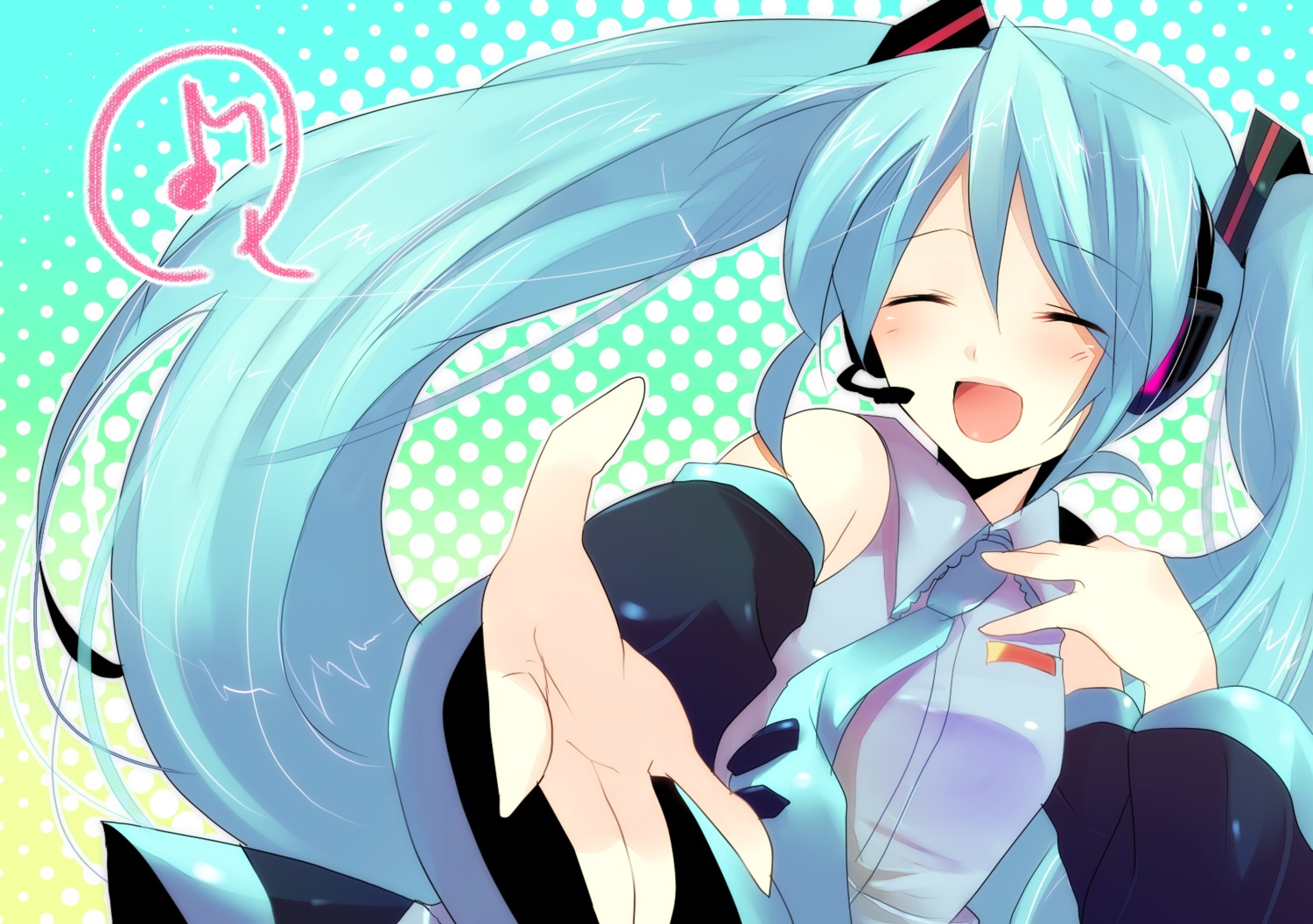 hatsune_miku, kurohara_yuu, vocaloid