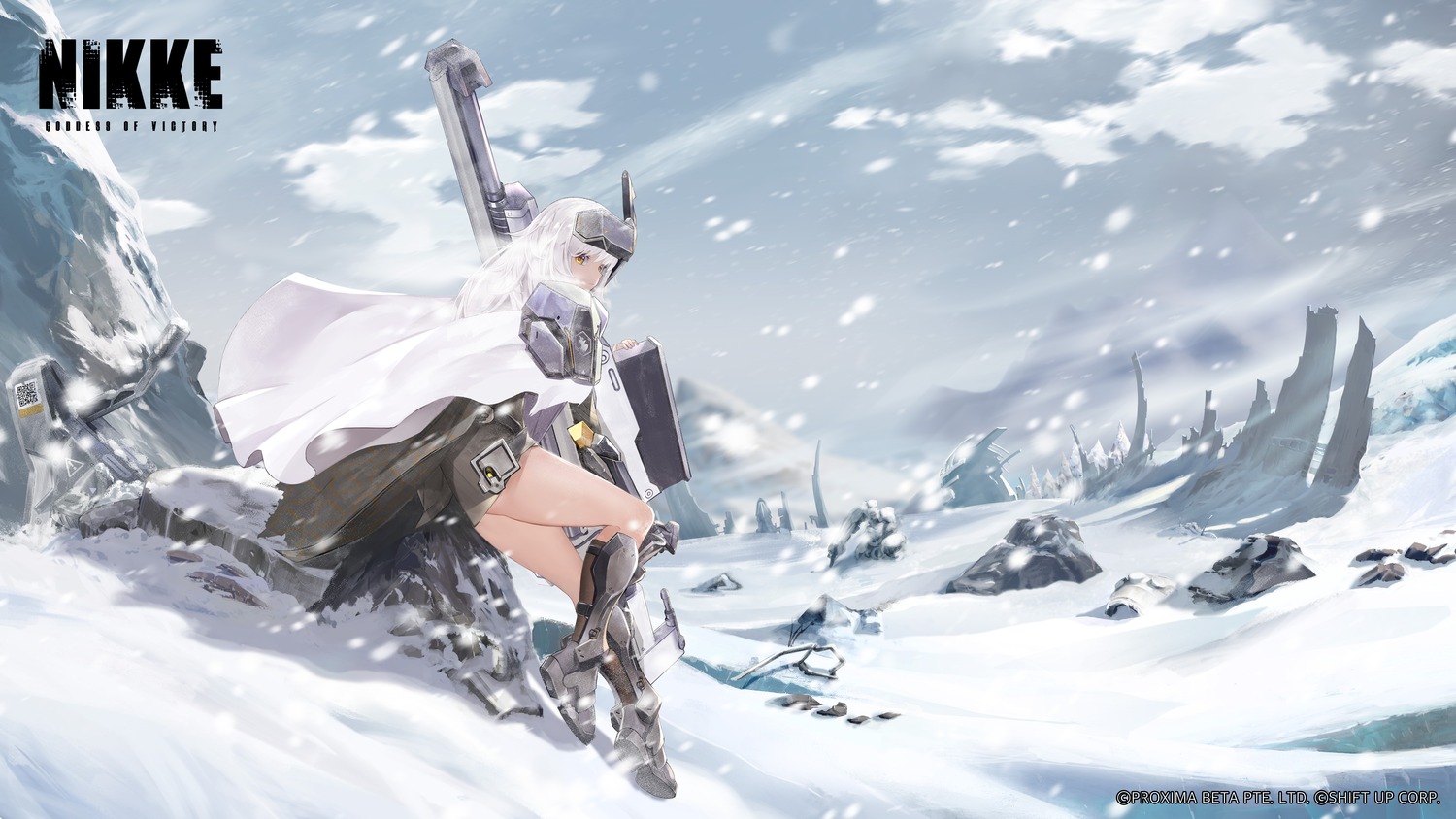 goddess_of_victory:_nikke, gun, snow_white_(nikke), tagme
