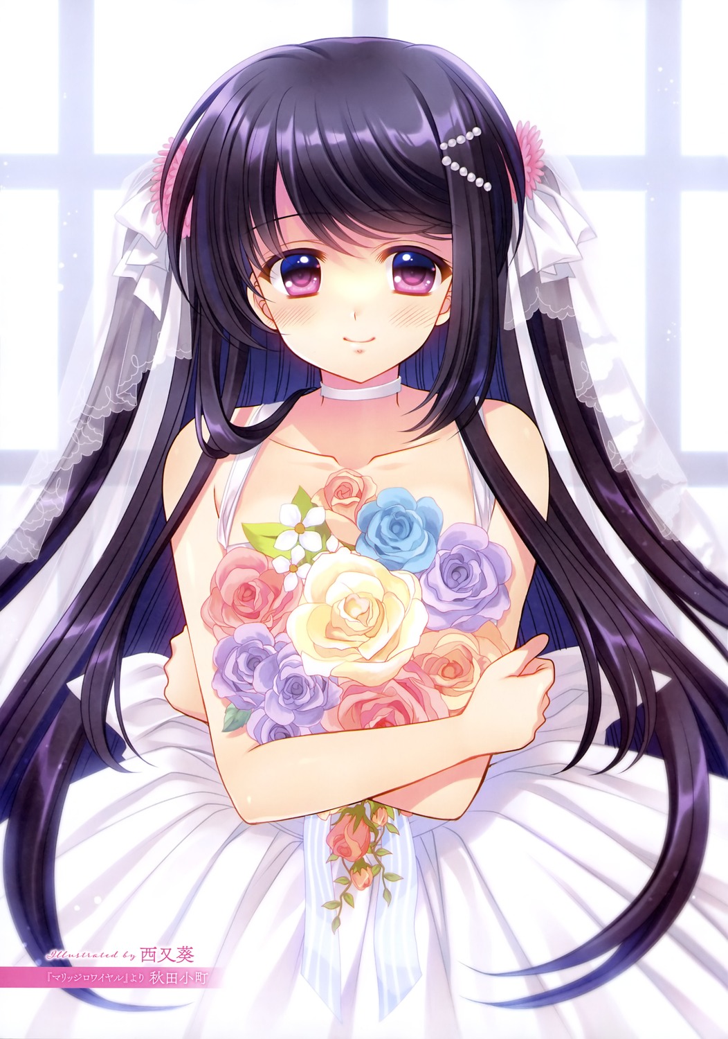dress, marriage_royale, nishimata_aoi, wedding_dress