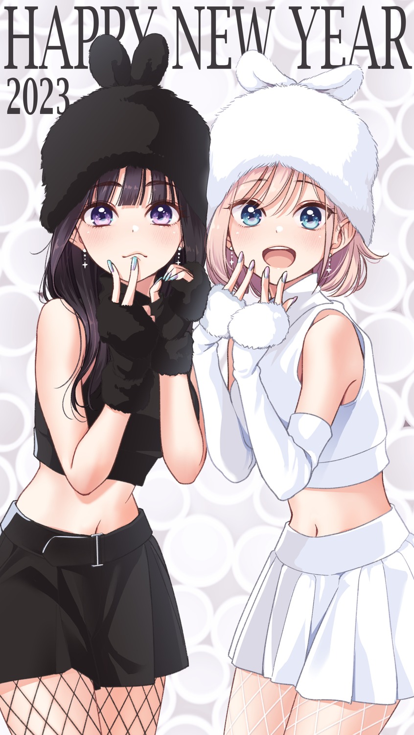 fishnets, idol_x_idol_story!, nagisa_mimi, nanakusa_ibuki, pantyhose, tokunou_shoutarou