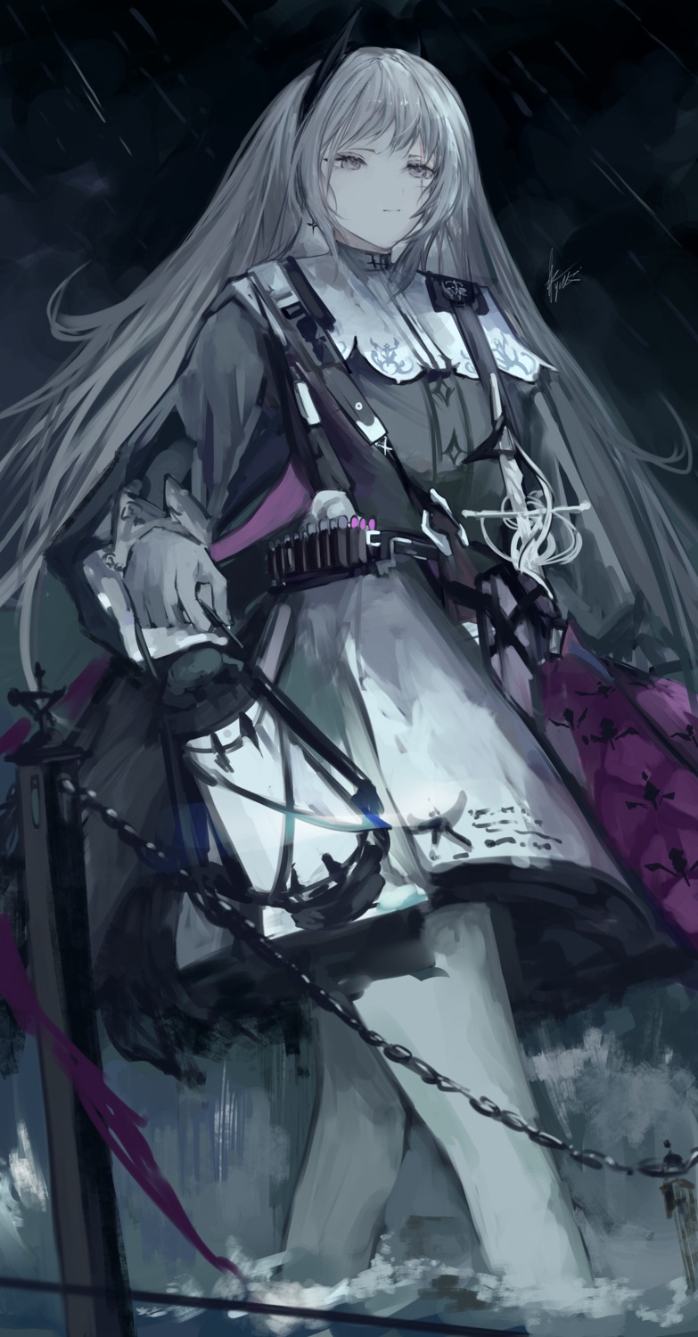 arknights, irene_(arknights), sketch, wet, yuki_flourish