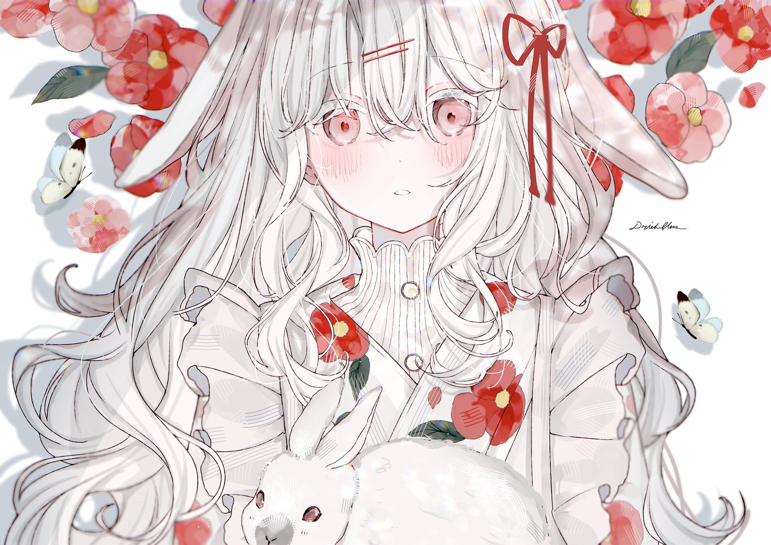 animal_ears, bunny_ears, driedflower