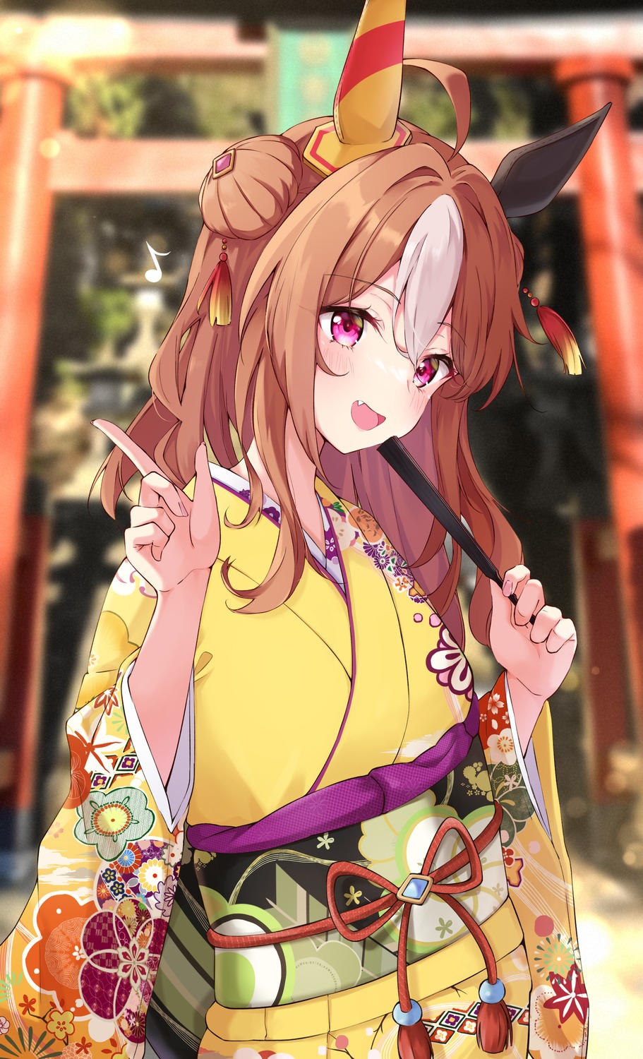 animal_ears, copano_rickey_(umamusume), kimono, tiara_(871220), uma_musume_pretty_derby