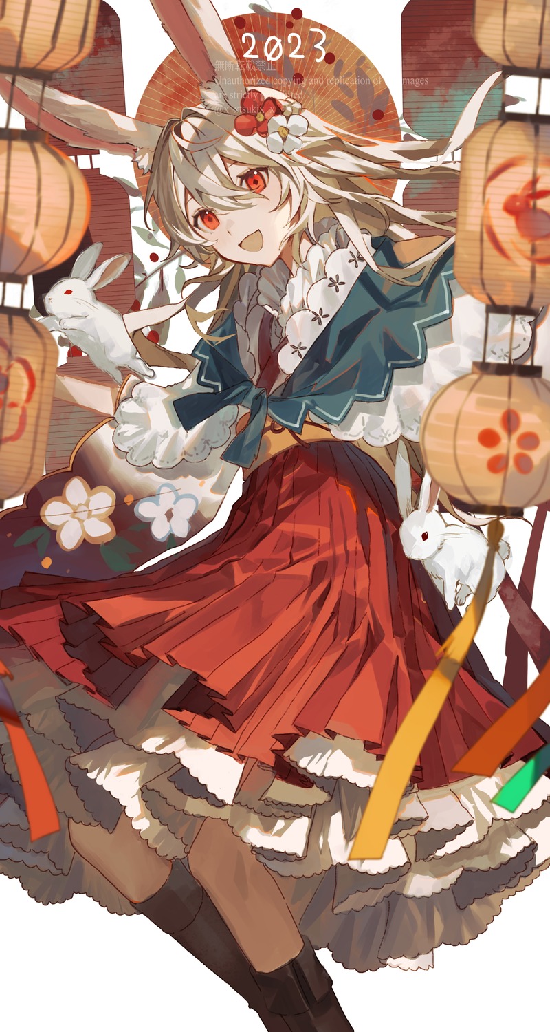 animal_ears, bunny_ears, iwai_ku_tsuki, japanese_clothes