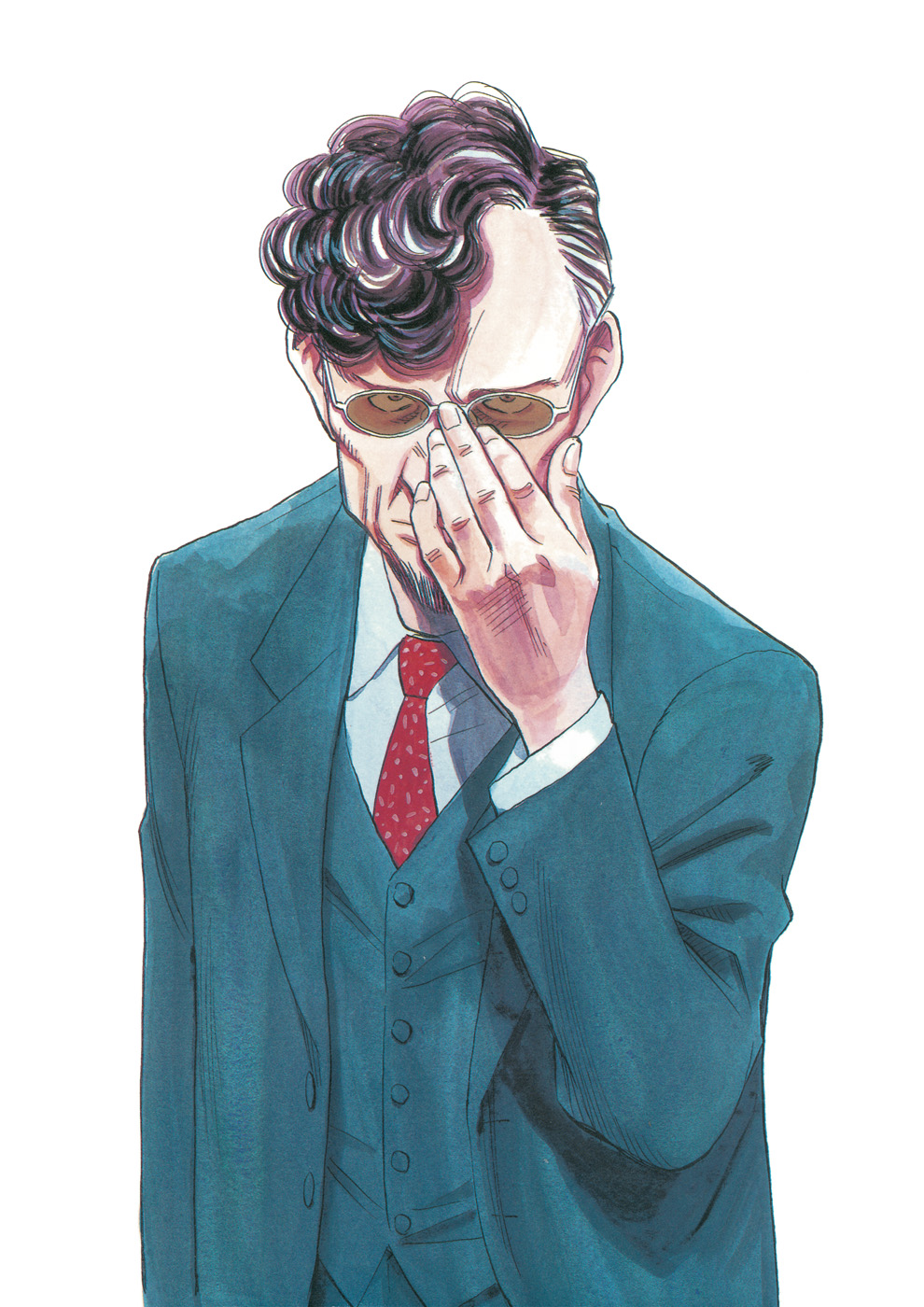 male, pluto, tenma_umatarou, urasawa_naoki