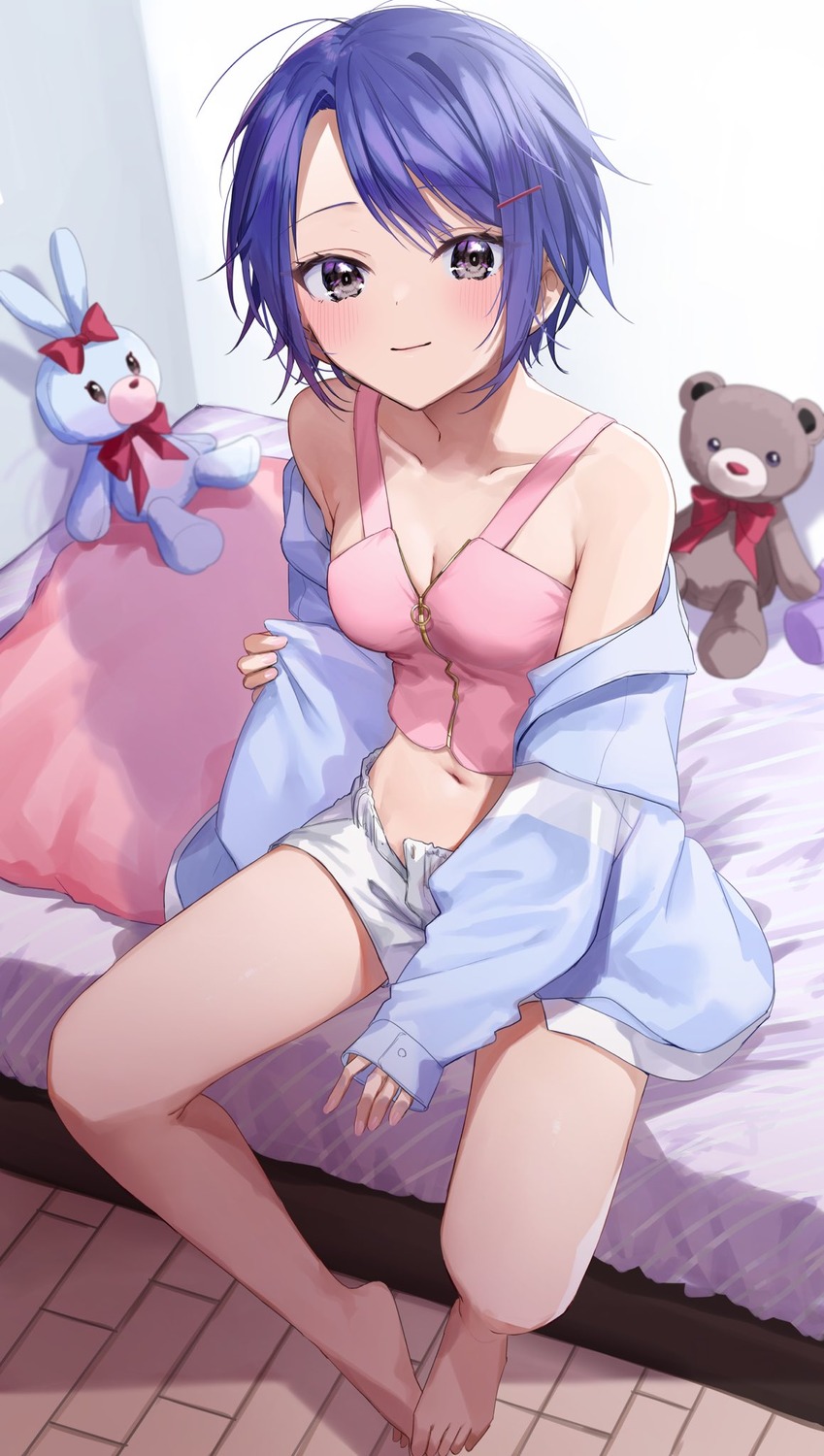 chigusa_minori, cleavage, himeno_akira, jitsuwa_imouto_deshita., no_bra