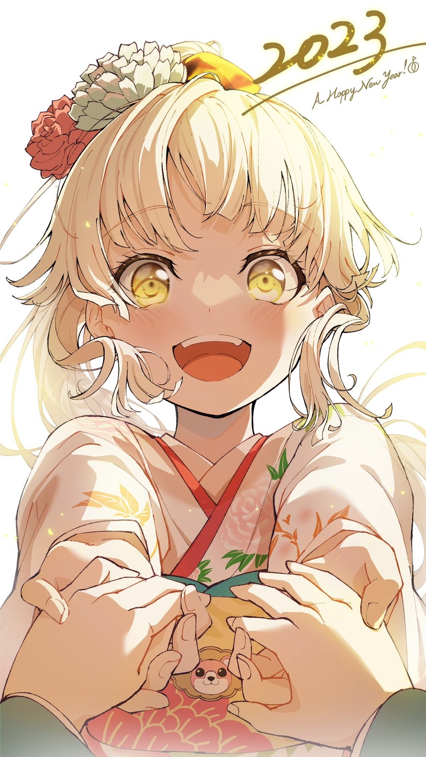 bang_dream!, japanese_clothes, nobusawa_osamu, tsurumaki_kokoro