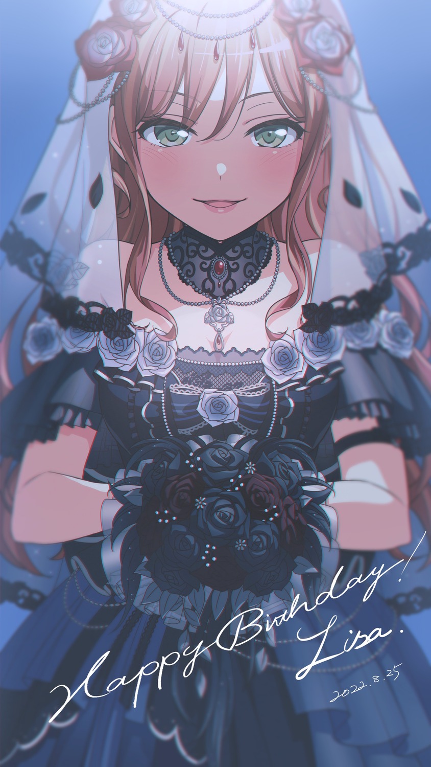 bang_dream!, bang_dream!_episode_of_roselia, dress, imai_lisa, lolita_fashion, nobusawa_osamu, wedding_dress