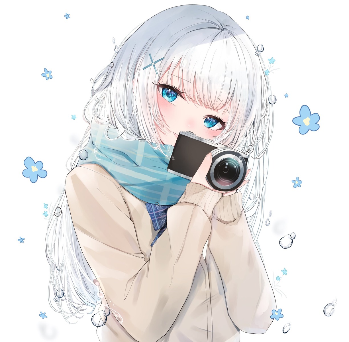 seifuku, sweater, tsuyuri_eri