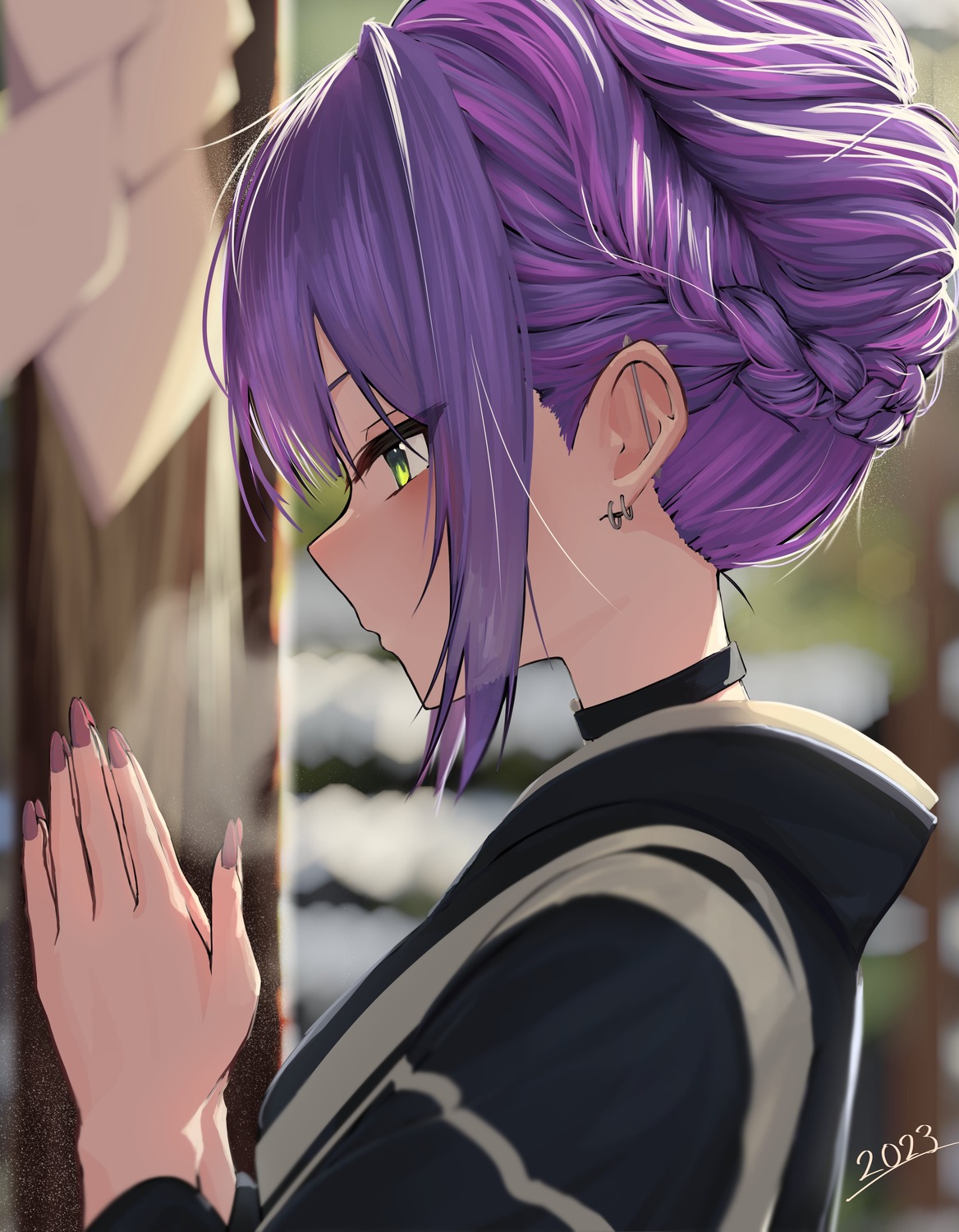 hololive, inaba_teitoku, japanese_clothes, tokoyami_towa