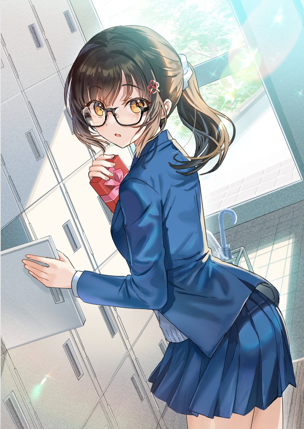 [rouhou]_ore_no_iinazuke_ni_natta_jimiko_ie_dewa_kawaii_shikanai., megane, seifuku, sweater, tantan, valentine, watanae_yuuka