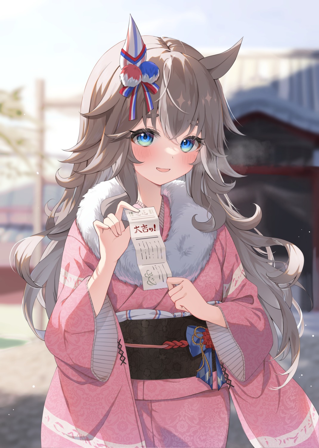animal_ears, etesumsom, kimono, uma_musume_pretty_derby, wonder_acute_(umamusume)