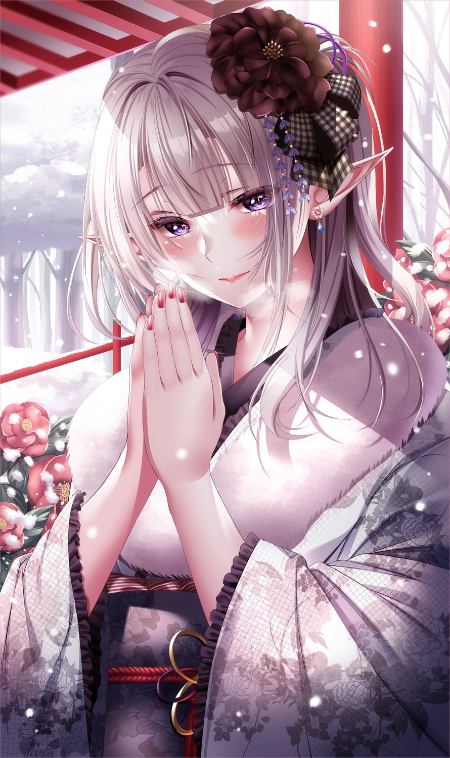 lolita_fashion, pointy_ears, wa_lolita, yuuzuki_hijiri