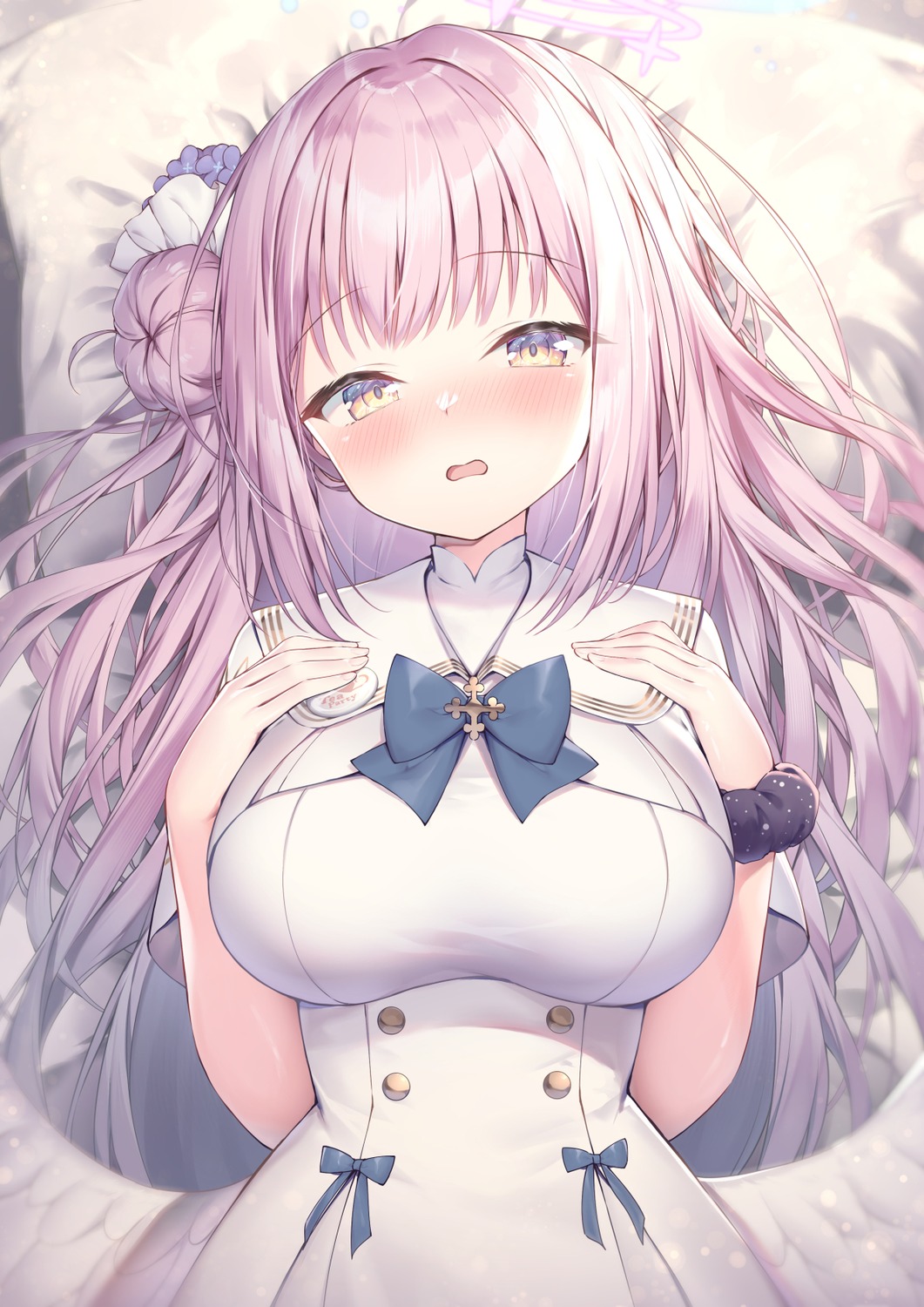 angel, blue_archive, misono_mika, seifuku, topia, wings