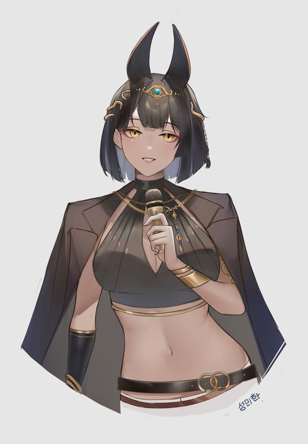 animal_ears, auroralivevr, cleavage, milephunter, serafina_(auroralivevr)