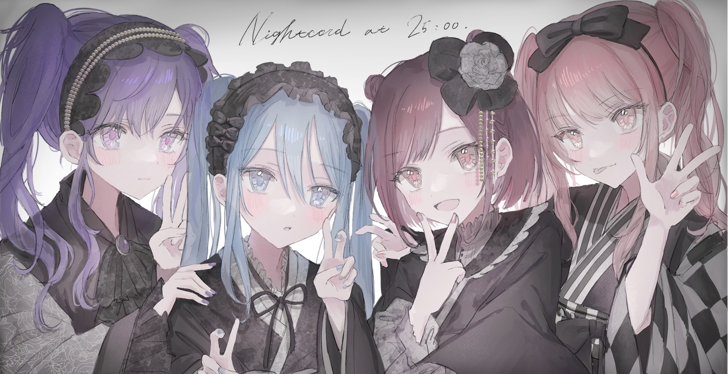 akiyama_mizuki, asahina_mafuyu, kumagai_yuka, lolita_fashion, project_sekai, shinonome_ena, trap, wa_lolita